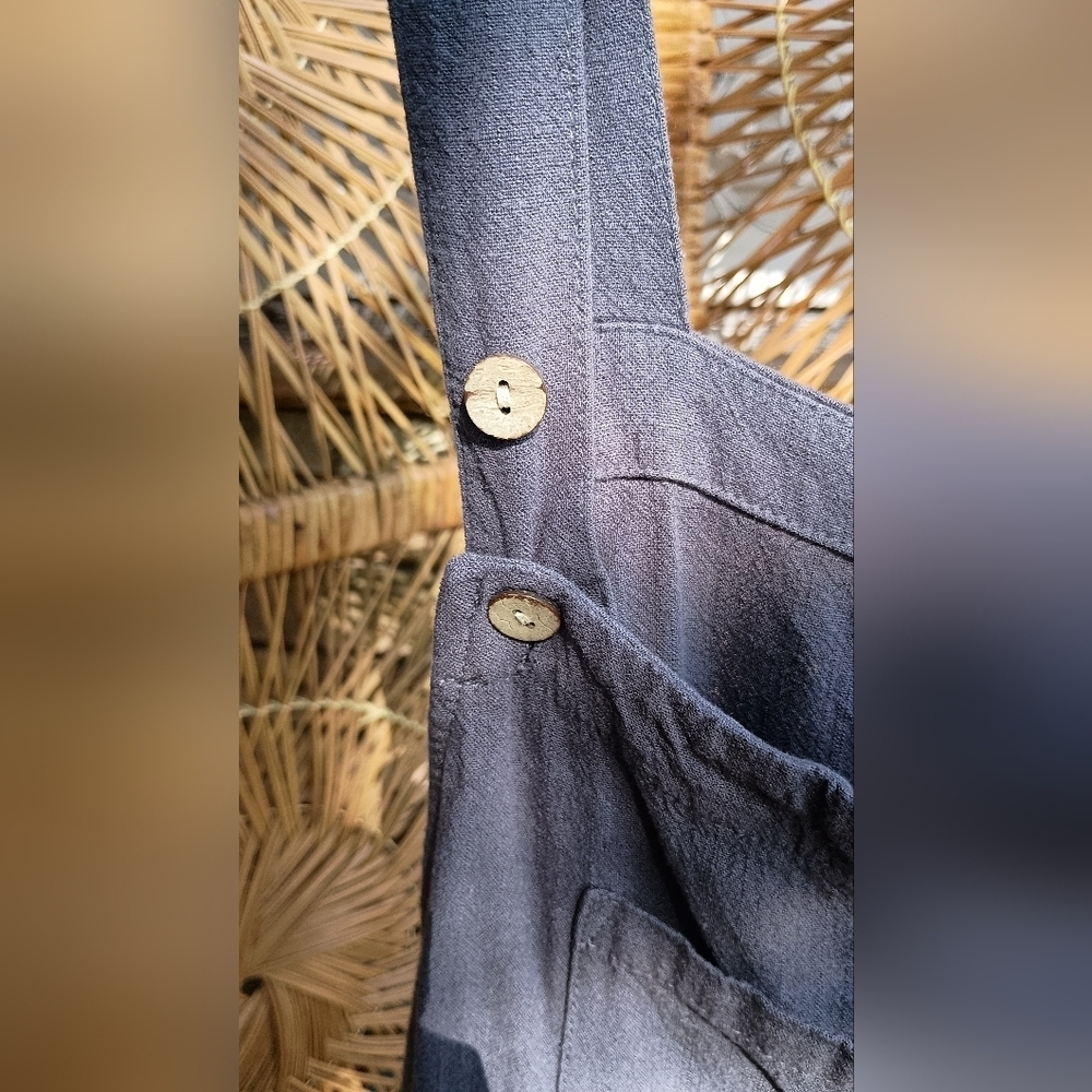 PrettyGarden Stylish Gray Overalls _M - Picture 5 of 6